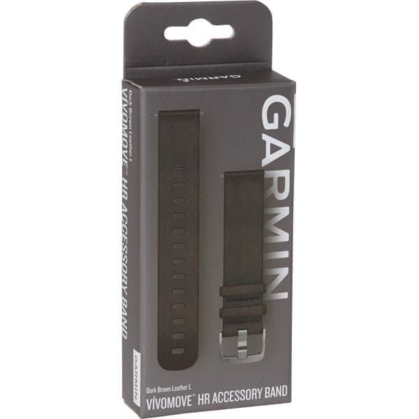 Garmin Vivomove HR 20mm Læder Urrem
