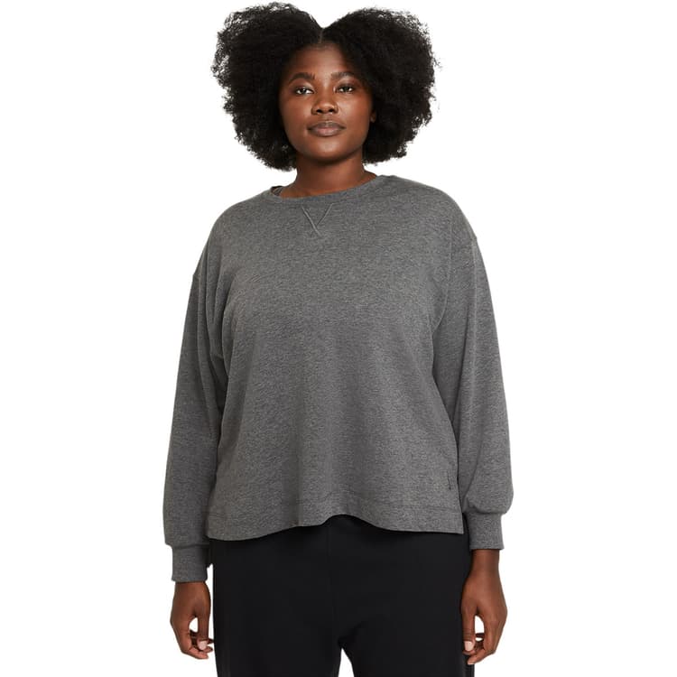 Nike Yoga French Terry Sweatshirt Dame