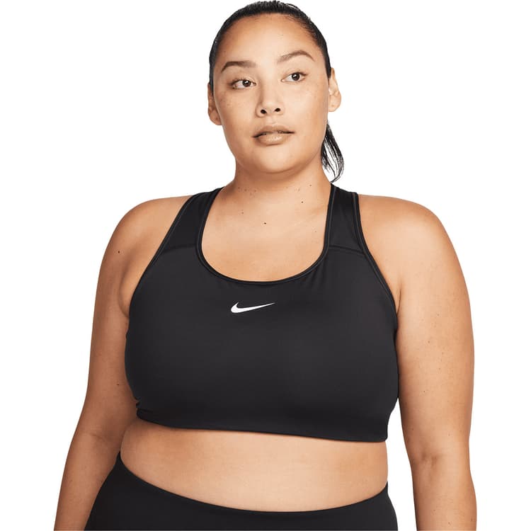 Nike Plus Dri-FIT Swoosh Medium Support Sports BH Dame