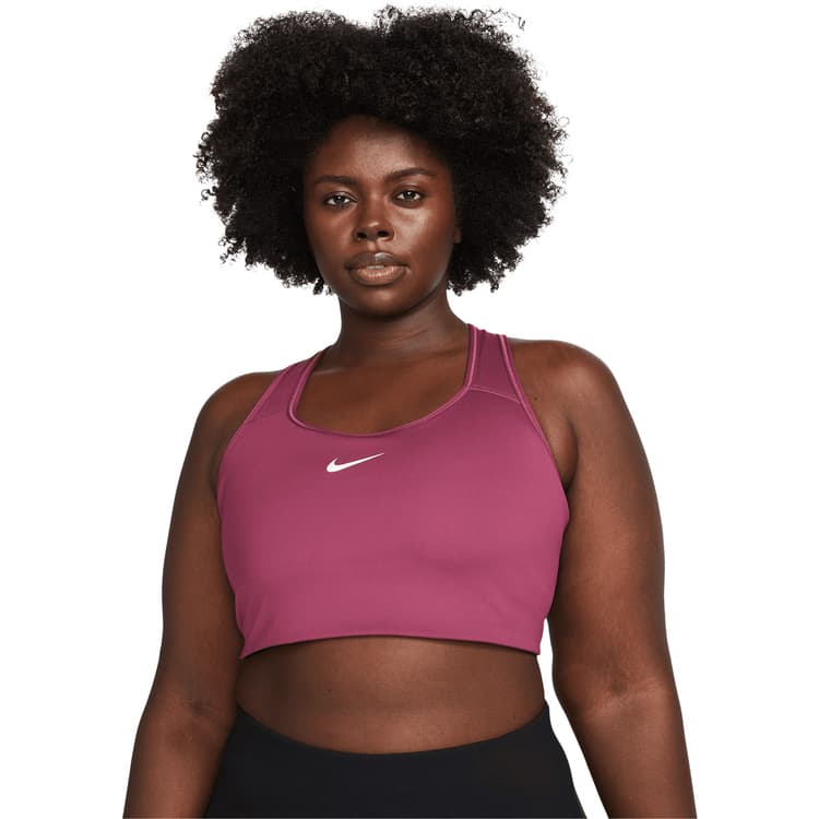 Nike Plus Dri-FIT Swoosh Medium Support Sports BH Dame