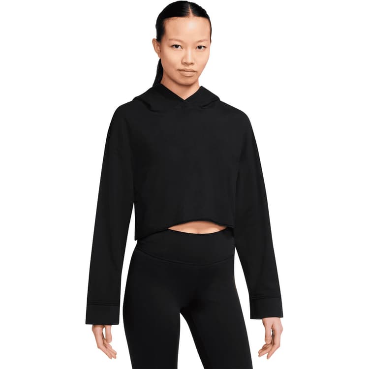 Nike Yoga Luxe Cropped Hættetrøje Dame