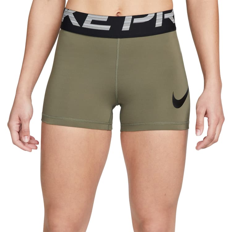 Nike Pro Dri-FIT High Waist 3" Korte Træningstights Dame