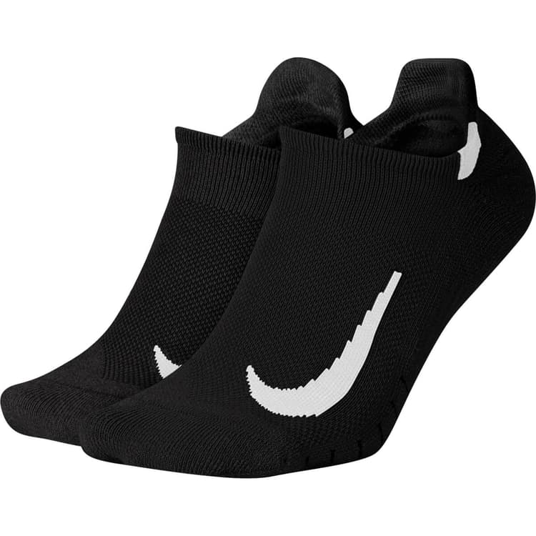 Nike Multiplier No-Show 2-Pak Ankelstrømper