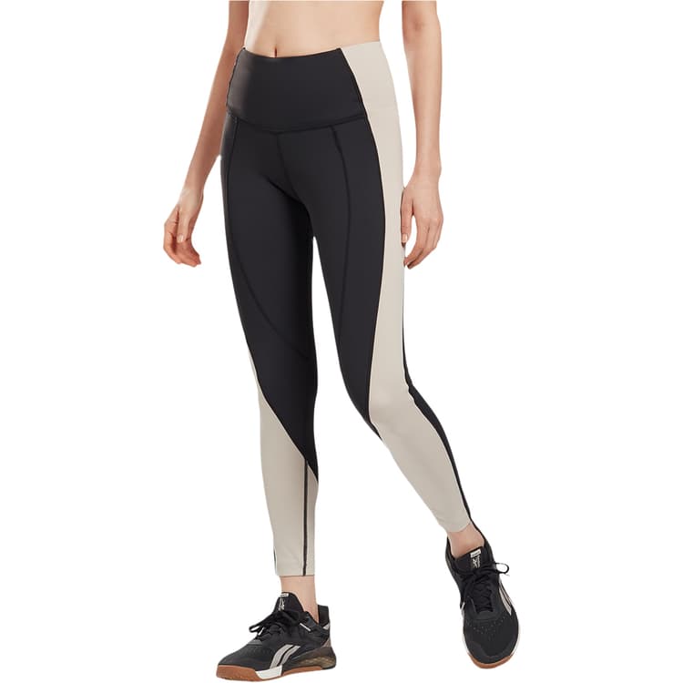 Reebok Lux Colorblock High Rise Træningstights Dame