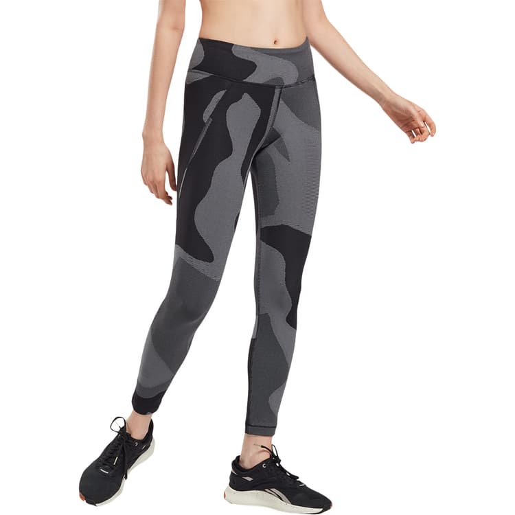 Reebok Lux Jacquard Træningstights Dame