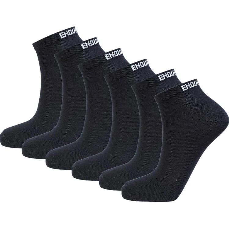 Endurance Ibi Low Cut 6-Pak Ankelstrømper