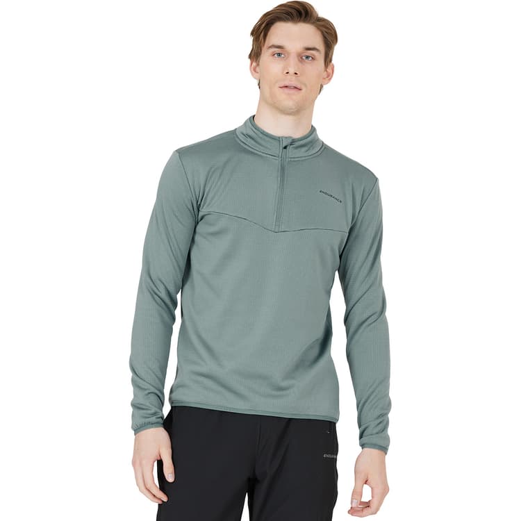 Endurance Ledger Waffle 1/2 Zip Mellemlag Herre