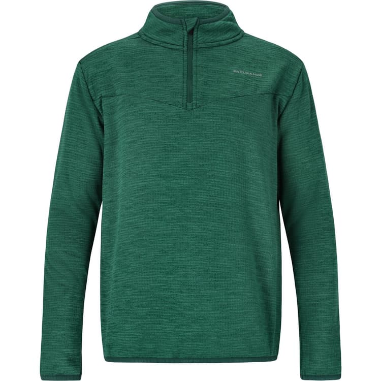 Endurance Ledger Waffle Midlayer Løbetrøje Børn