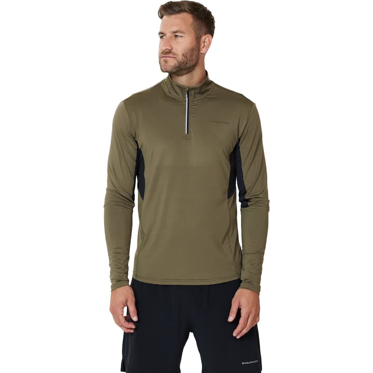 Endurance Lanbark 1/2 Zip Løbetrøje Herre