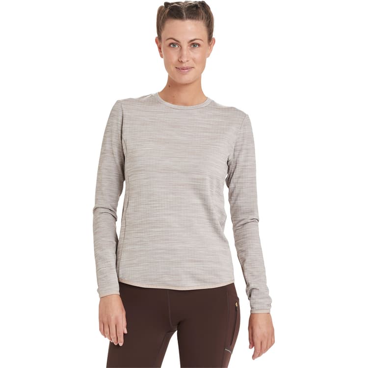 Endurance Leah Waffle Langærmet Løbe T-shirt Dame