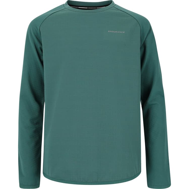 Endurance Avan Waffle Langærmet Løbe T-shirt Børn