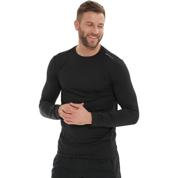 Endurance Hubend Langærmet Løbe T-shirt Herre