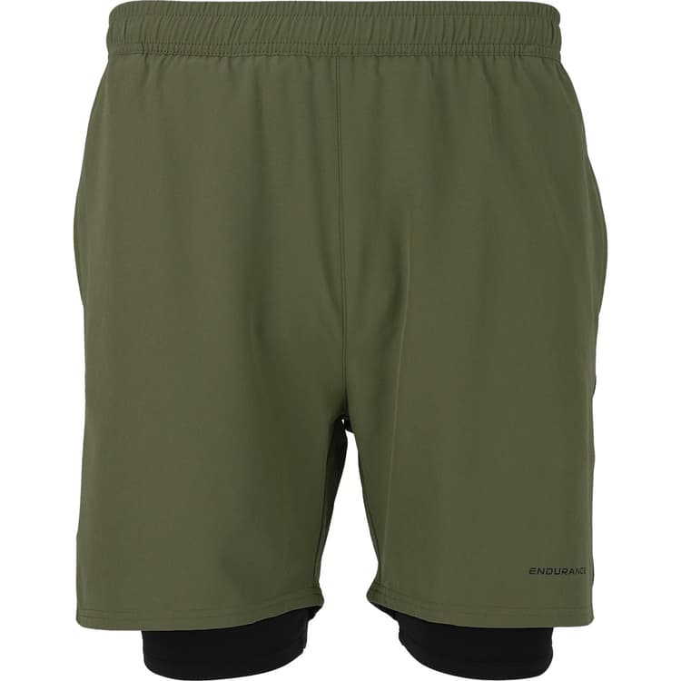 Endurance Kroser 2in1 Løbeshorts Herre