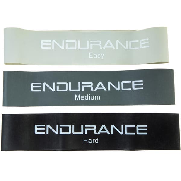 Endurance Mini Loop Træningselastikker 3-Pak