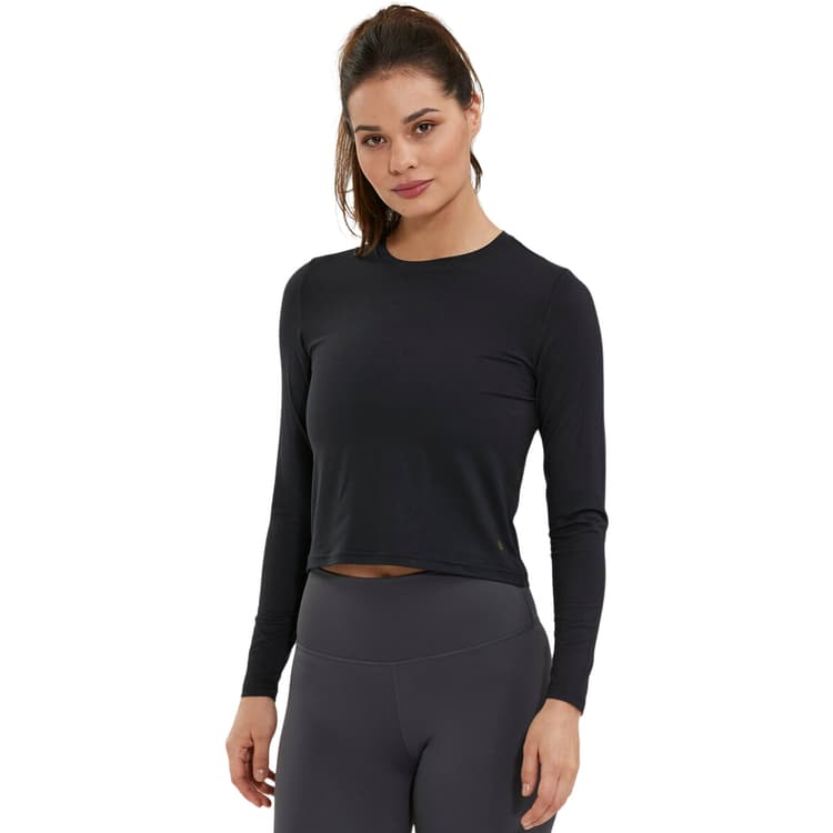 Athlecia Kirillov Langærmet Crop Top Dame