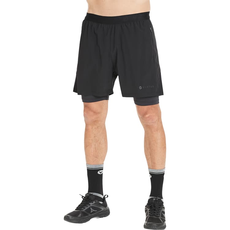 Virtus Dylan 2in1 Stretch Træningsshorts Herre