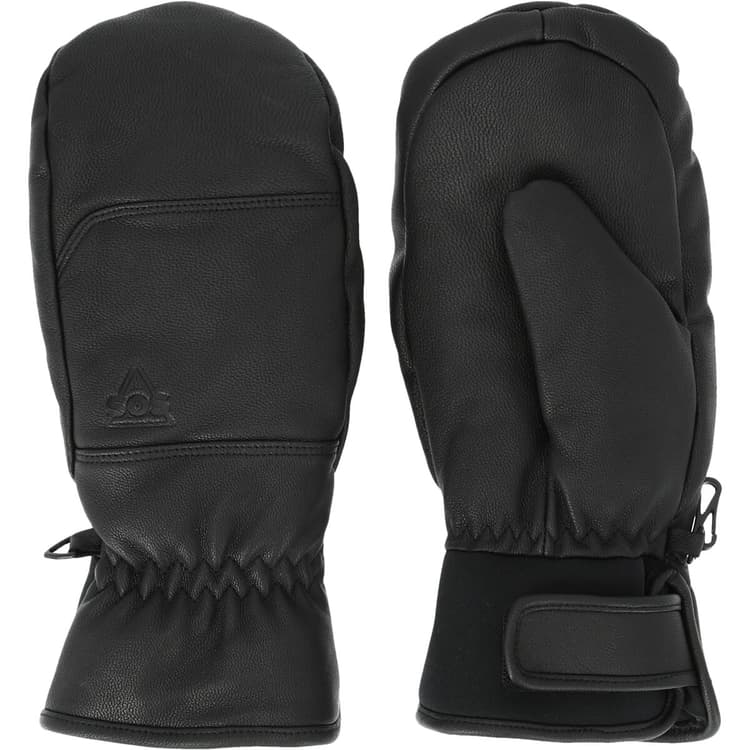 SOS Stoneham Leather Skiluffer