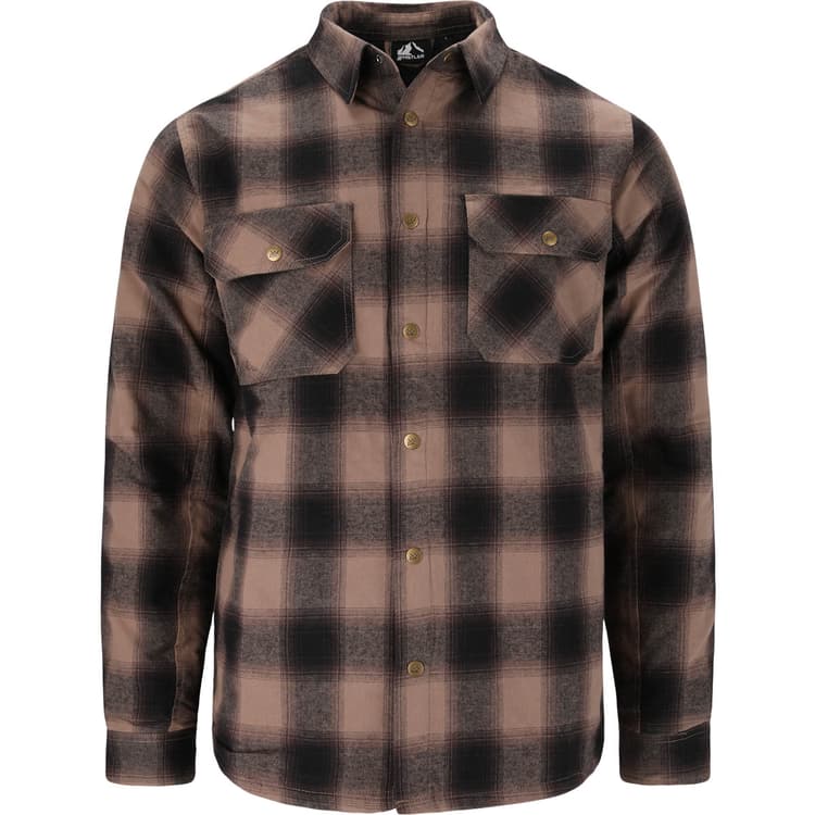 Whistler Quiltet Lined Flannel Skjorte Herre