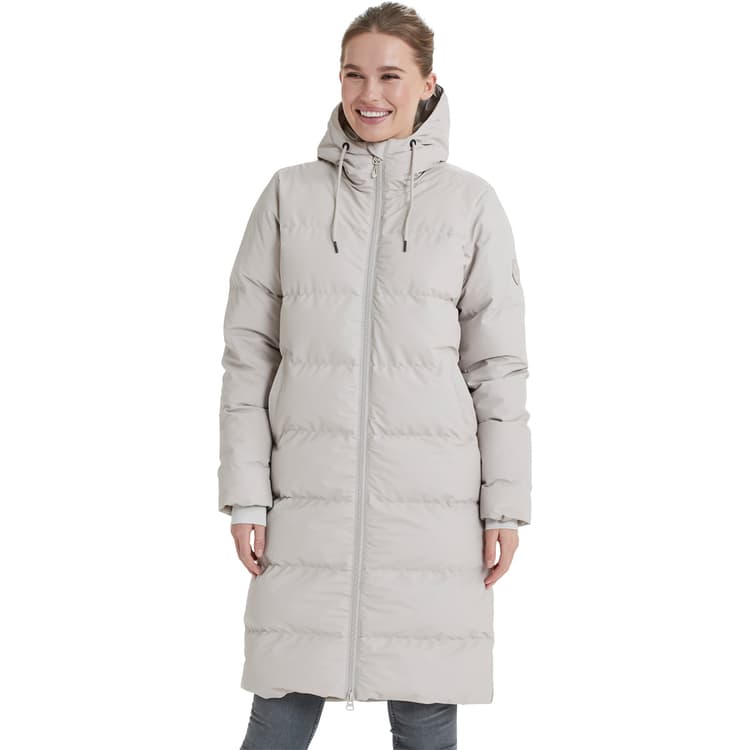 Weather Report Autumn PU Puffer Parka Vinterjakke Dame