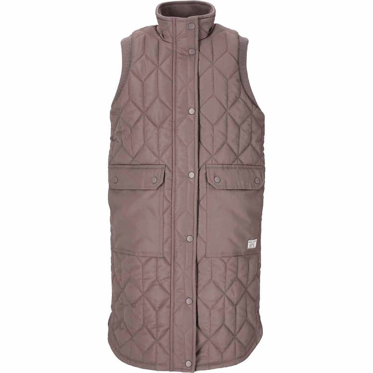 Weather Report Beah Long Quiltet Vest Børn