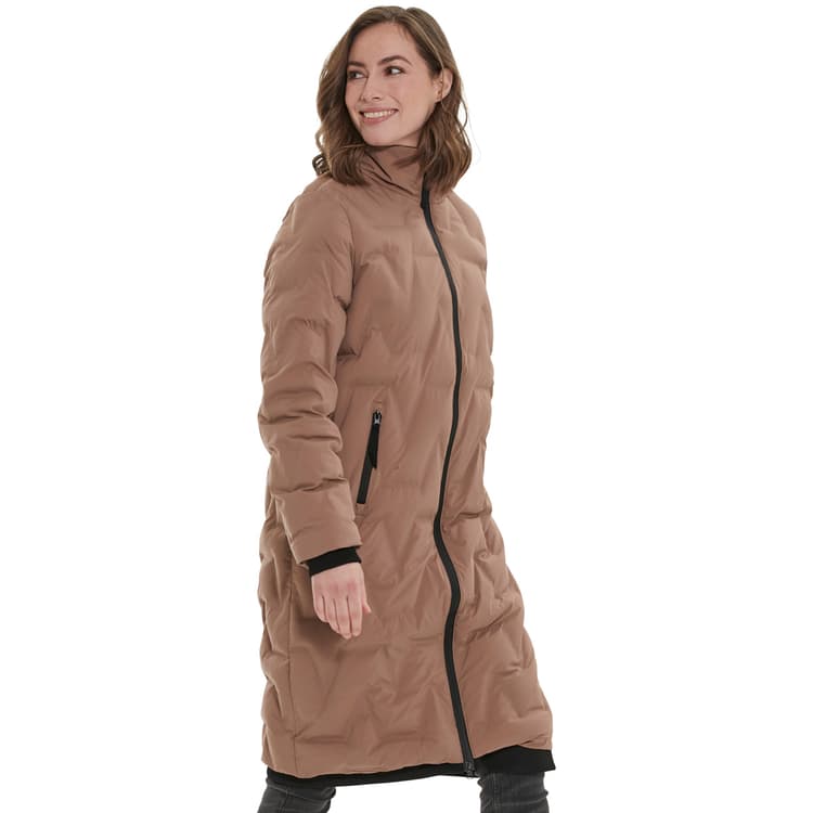 Weather Report Foster Long Puffer Vinterjakke Dame