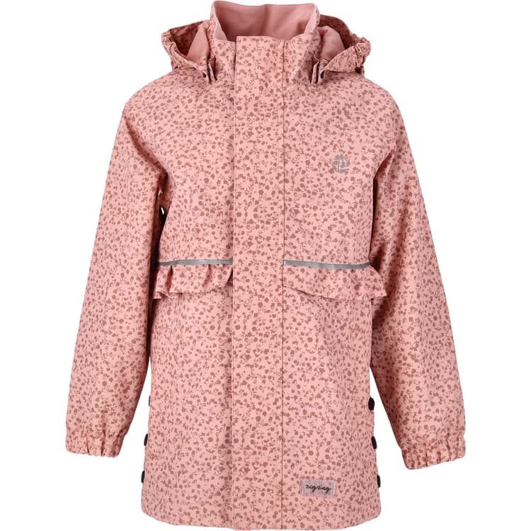 ZigZag Flicka Printed Parka Jakke Børn