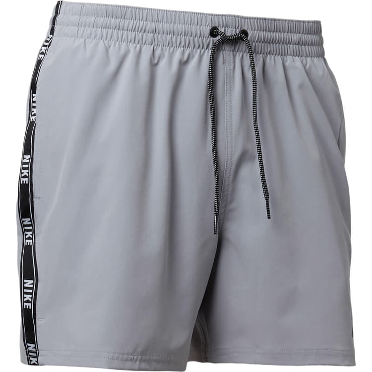 Nike 5" Volley Logo Tape Racer Badeshorts Herre