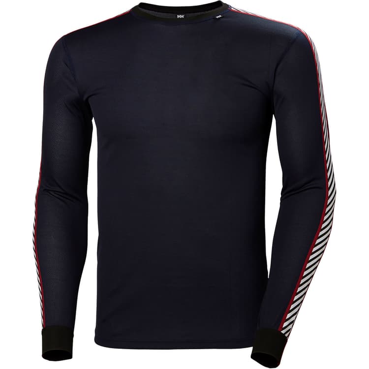 Helly Hansen Lifa Stripe Crew Skiundertrøje Herre