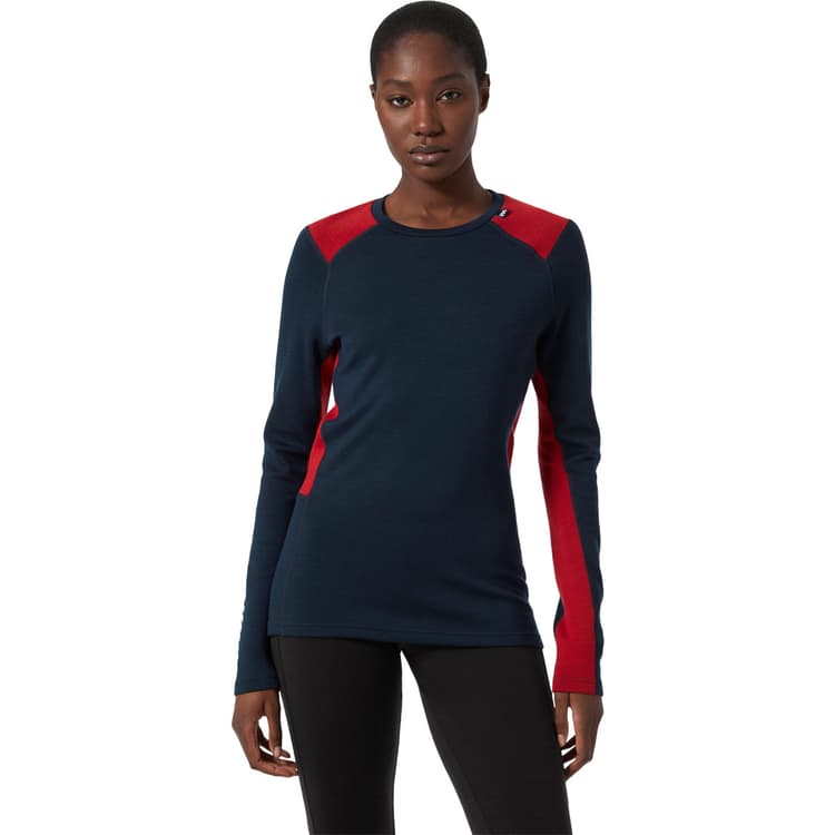 Helly Hansen Lifa Merino Midweight Crew Skiundertrøje Dame