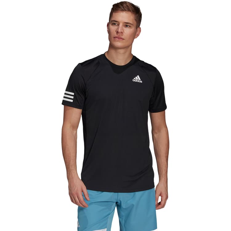 adidas Club 3-Stripes Tennis T-shirt Herre