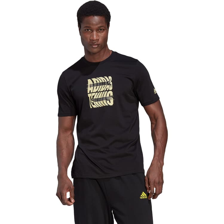 adidas Smile Graphic Tennis T-shirt Herre