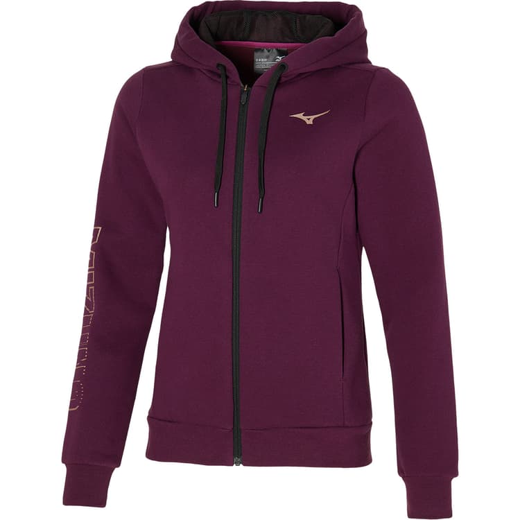Mizuno Full Zip Hættetrøje Dame