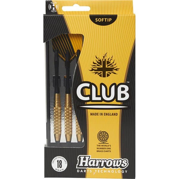 Harrows Softip Club Brass Dartpile
