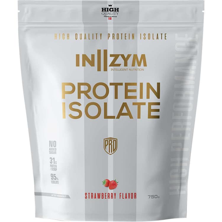 IN2ZYM Protein Pulver Isolate Jordbær