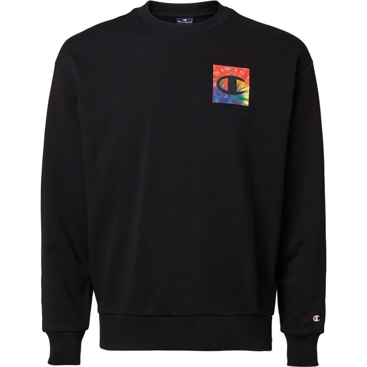 Champion Big C Tie-Dye Sweatshirt Herre