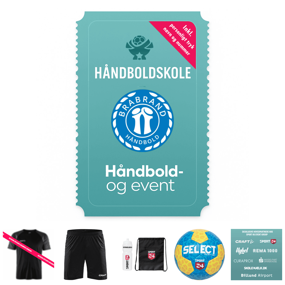 Brabrand IF - uge 42 2026 inkl. navn/nummer, fragt og gebyr