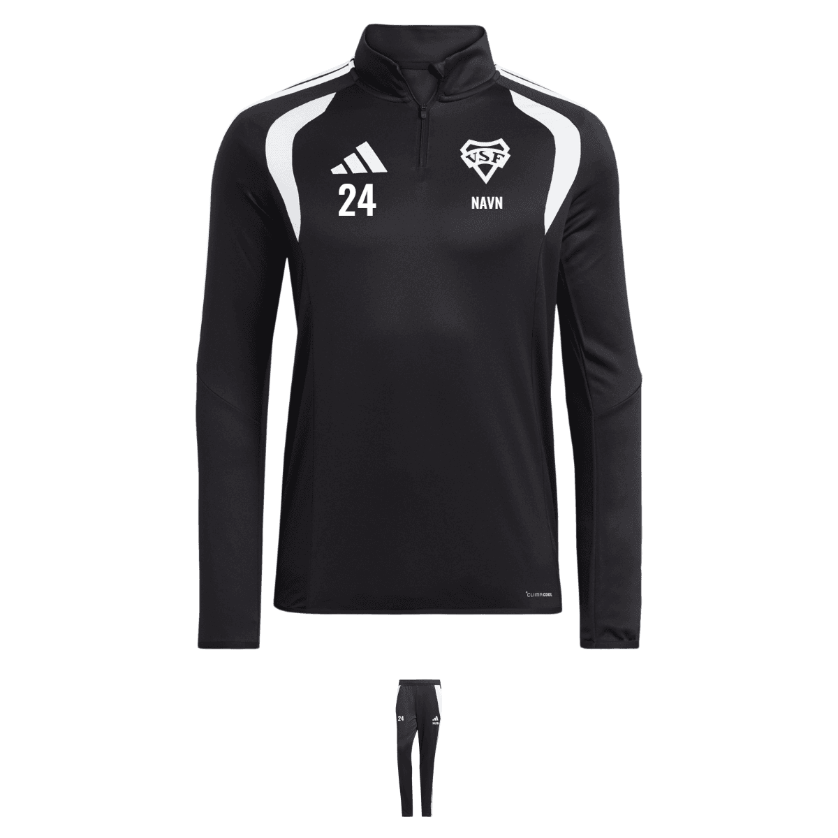 Pakke 1 Voksen m/navn+nummer