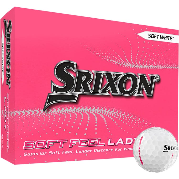 Srixon Soft Feel Lady 12-Pak Golfbolde Dame