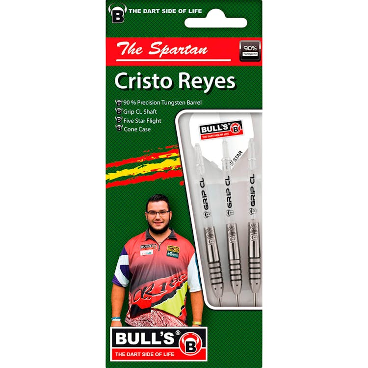 Bull´s Cristo Reyes 90% Tungsten Steeltip Dartpile - 21 gram
