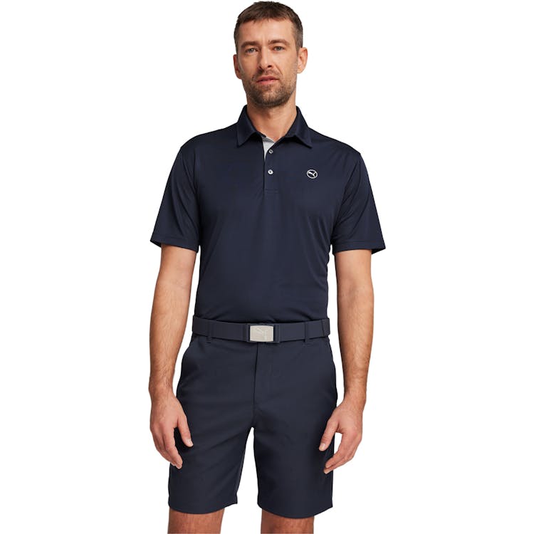 Puma Pure Solid Golf Polo T-shirt Herre
