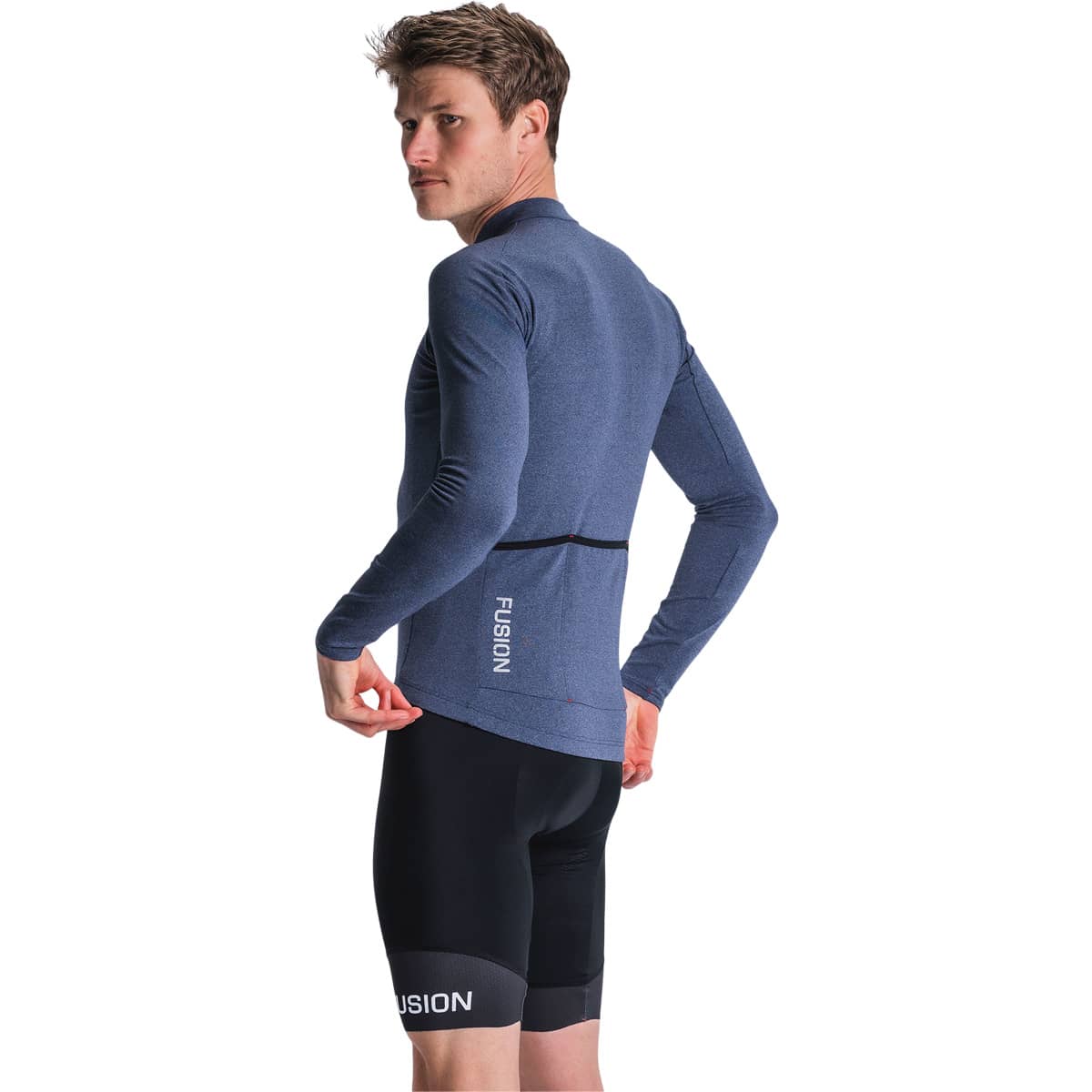 FUSION C3 Light Langærmet Cykeltrøje Unisex
