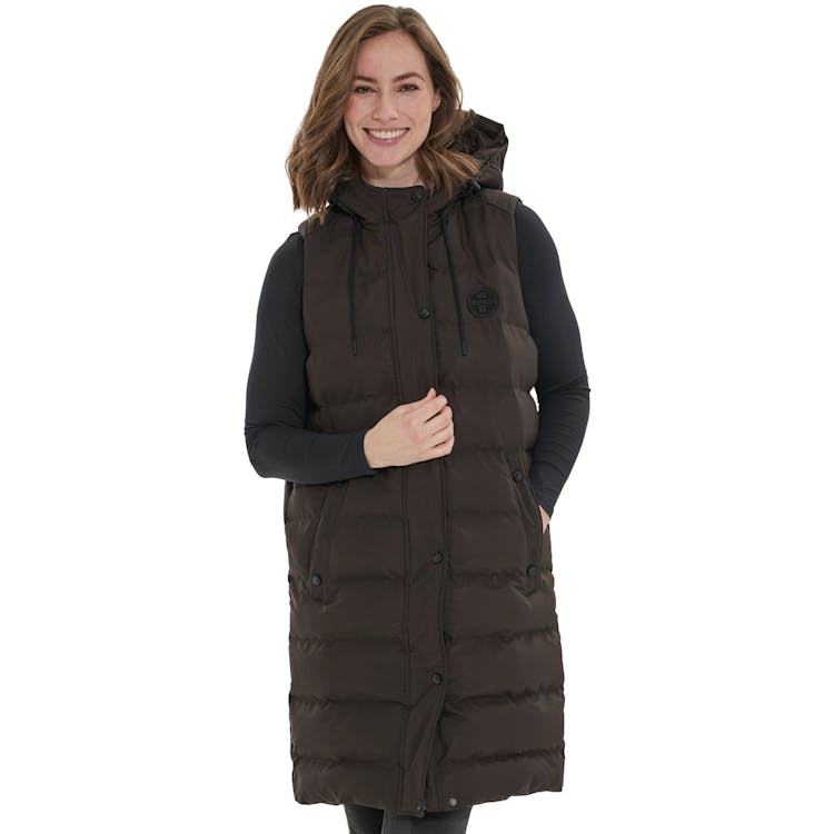 Weather Report Chief Puffer Parka Vest Dame