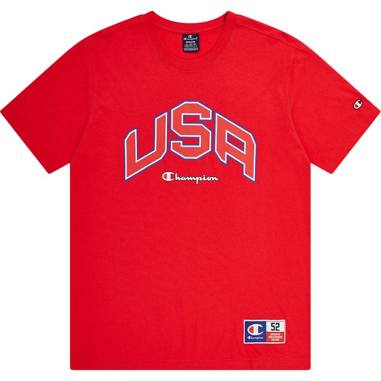 Champion USA Crewneck T-Shirt Herre