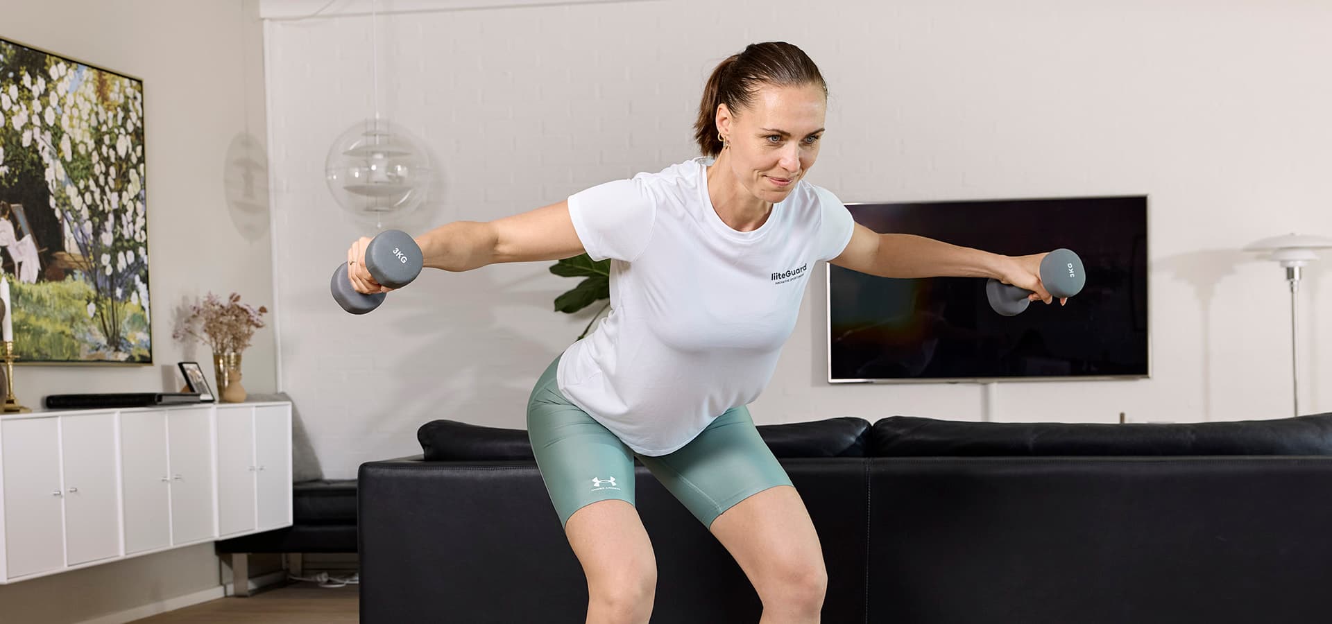 Træn din overkrop stærk med håndvægte