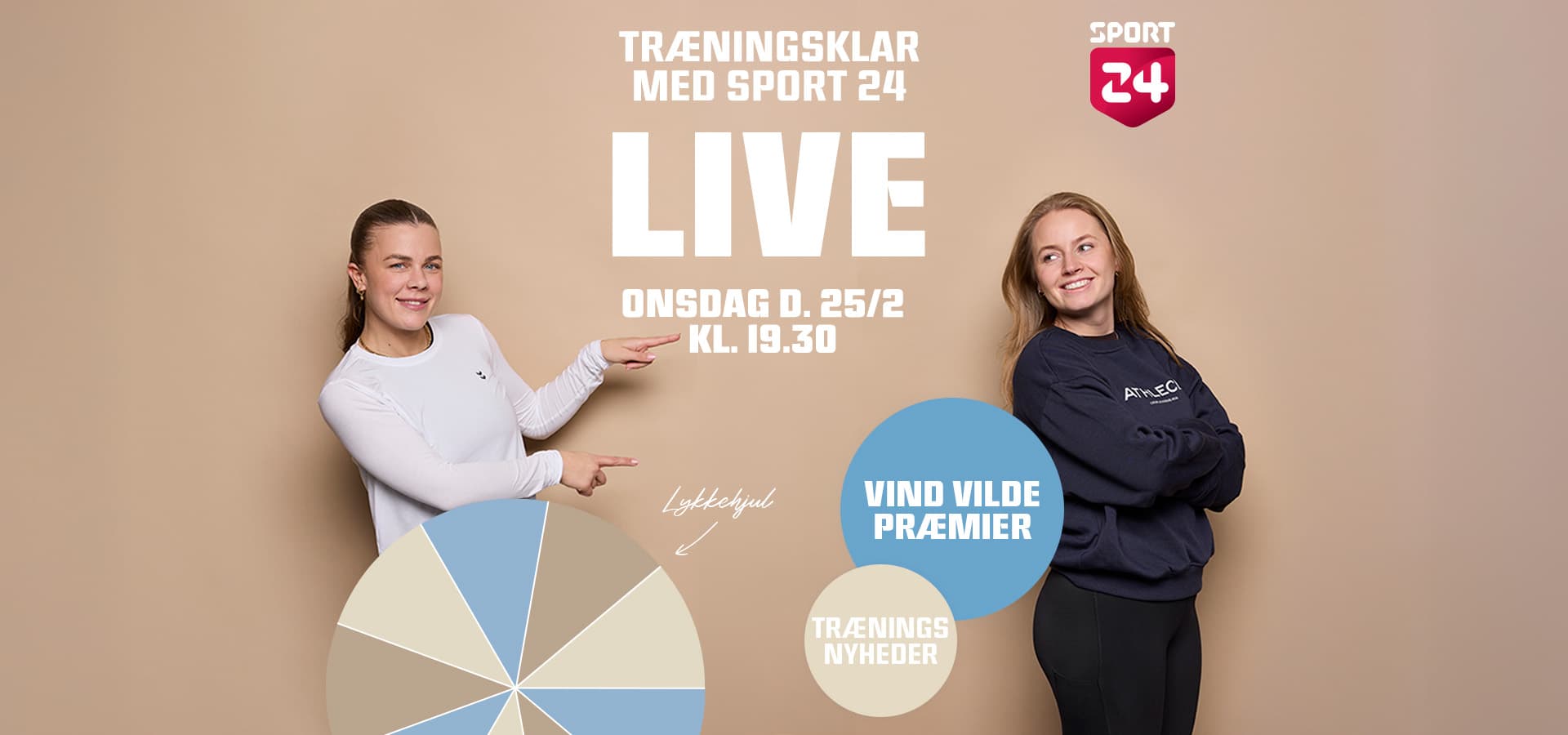 SPORT 24 LIVE: Bliv træningsklar