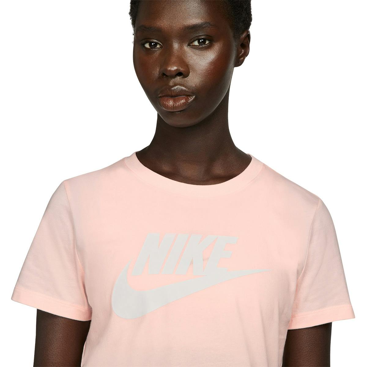 Køb Nike Sportswear Essential Icon Futura T-shirt Dame - Lyserød