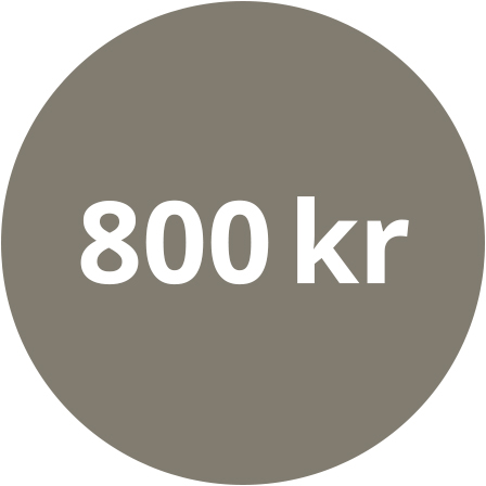 800 kr